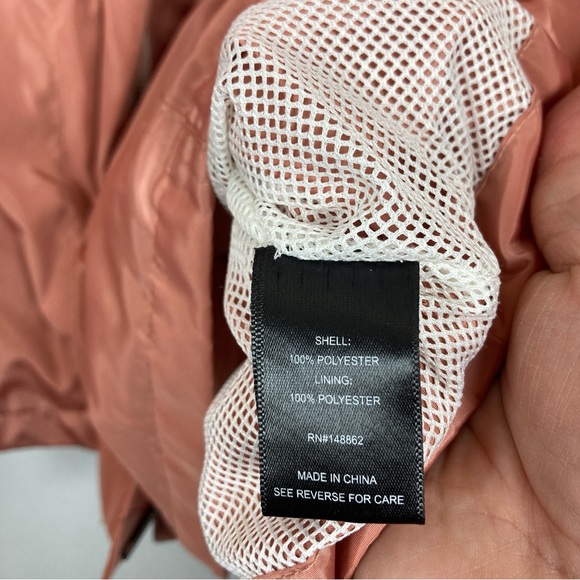 Torrid Women's Pink/Cream Utility Jacket Size 2 Waterproof Rain - Picture 14 of 16